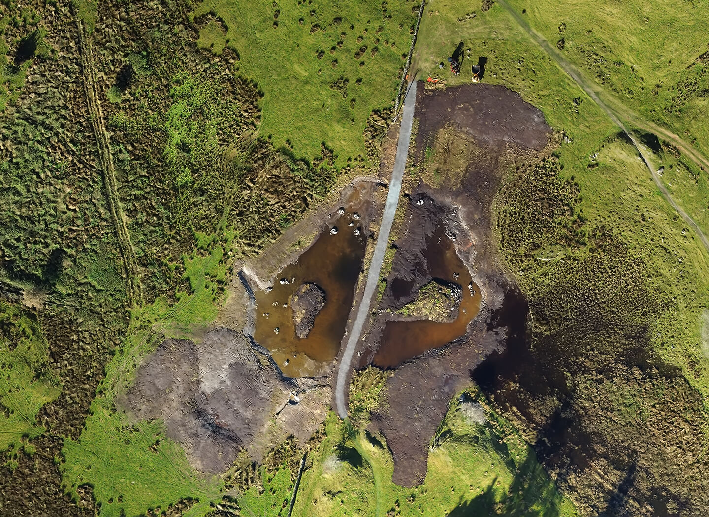 Aerial land management inspections across Cumbria and western Lake District using drone photography & video